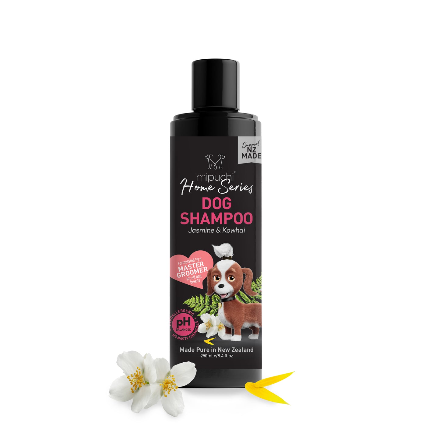 Mipuchi Home Series- Dog Shampoo - Jasmine & Kowhai 250ml